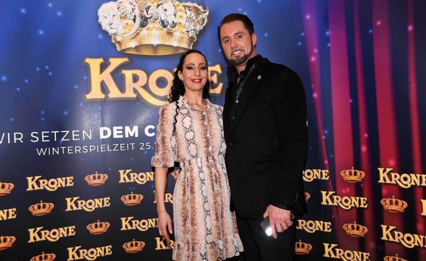 Jana Mandana Lacey-Krone mit Ehemann Martin Lacey jr.