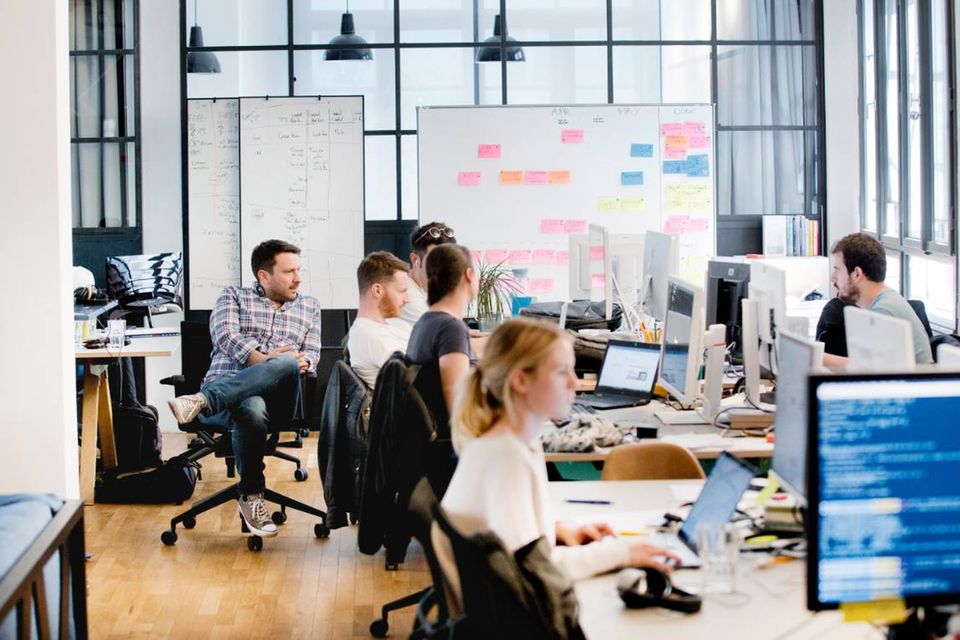 Mitarbeiter im SAP Innovation Center in Potsdam