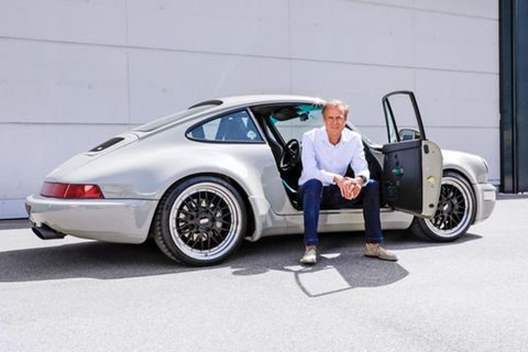 Michael Mauer verantwortet als Designchef von Porsche den Look der weltberühmten Sportwagen aus Süddeutschland