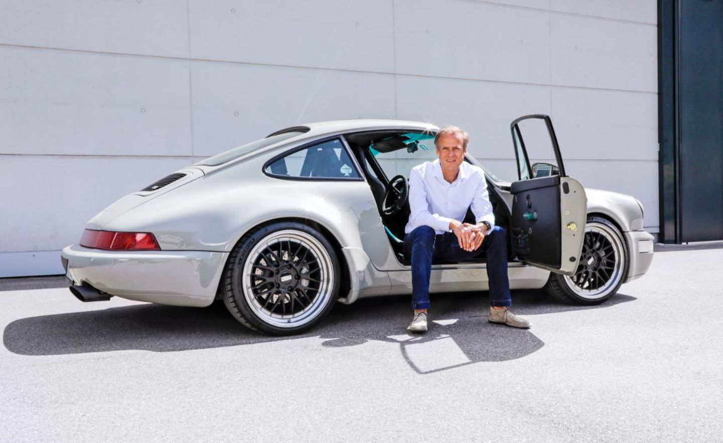 Michael Mauer verantwortet als Designchef von Porsche den Look der weltberühmten Sportwagen aus Süddeutschland