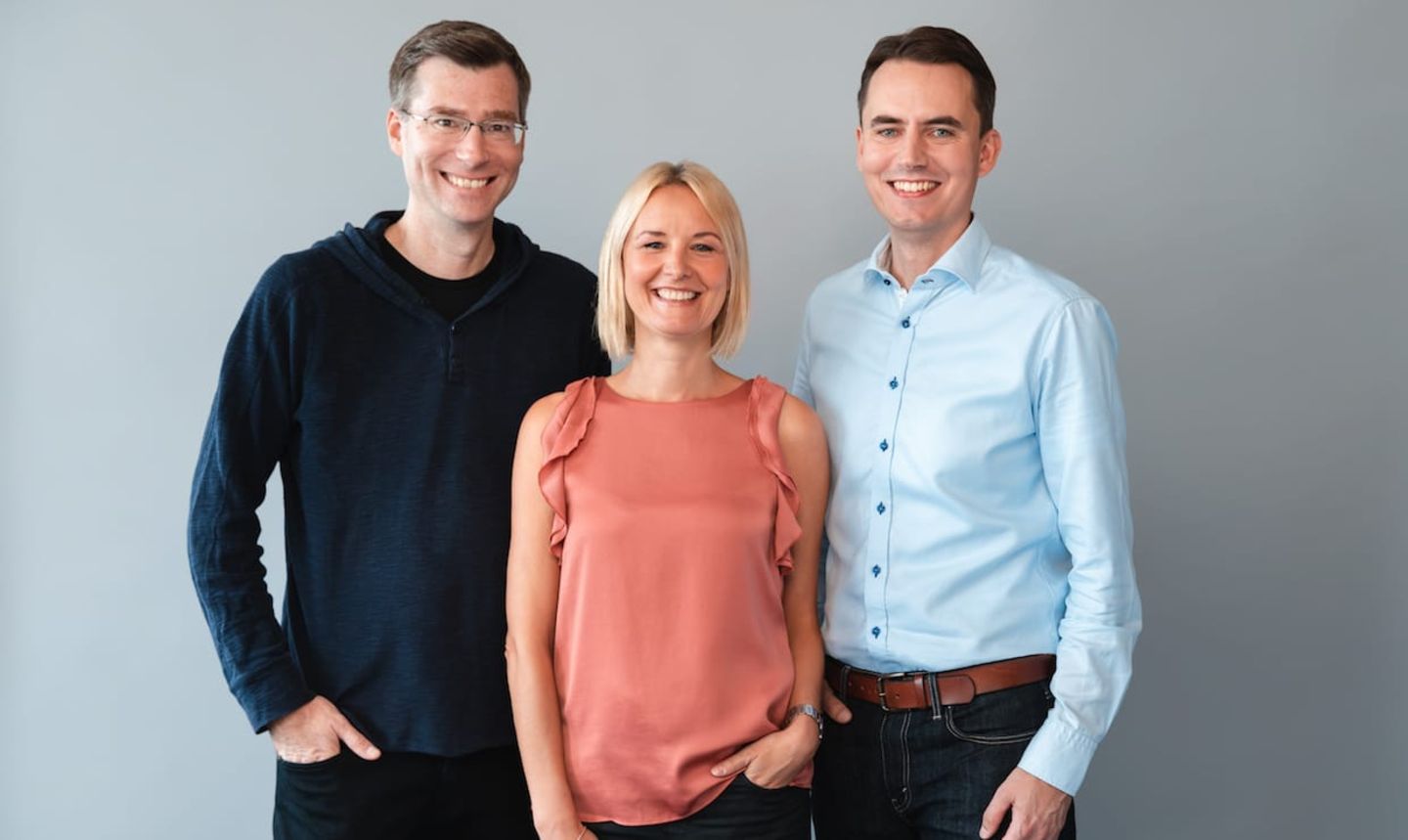 Das Joonko-Managment mit (von links) Eric Lange, Carolin Gabor und Andreas Schroeter.