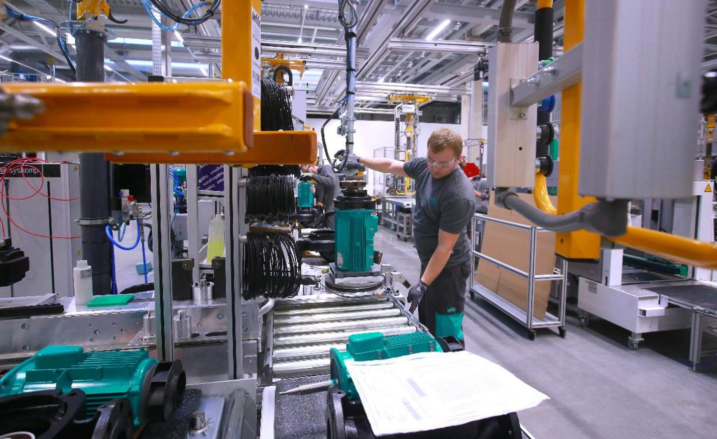 Rund 8000 Mitarbeiter arbeiten bei Wilo in über 60 Produktions- und Vertriebsgesellschaften