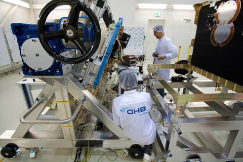 Produktion bei OHB Systems