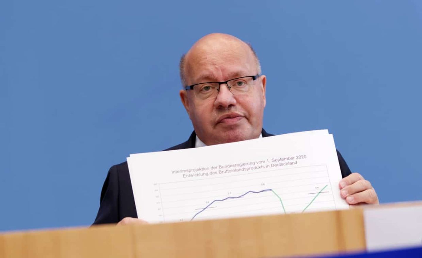 Wirtschaftsminister Altmaier sieht die Talsohle für die deutsche Wirtschaft durchschritten
