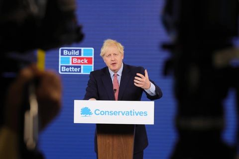 Premierminister Boris Johnson würde einen harten Brexit in Kauf nehmen
