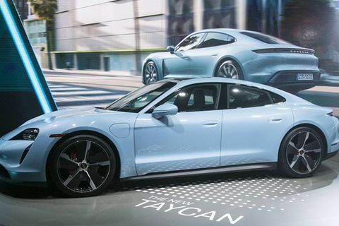 Porsche wird elektrisch: der Taycan 4S