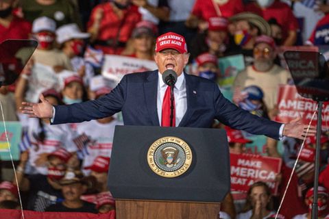 US-Präsident Donald Trump setzt im Wahlkampf auf Populismus.
