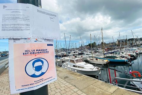 In Frankreich gilt eine breite Maskenpflicht.
