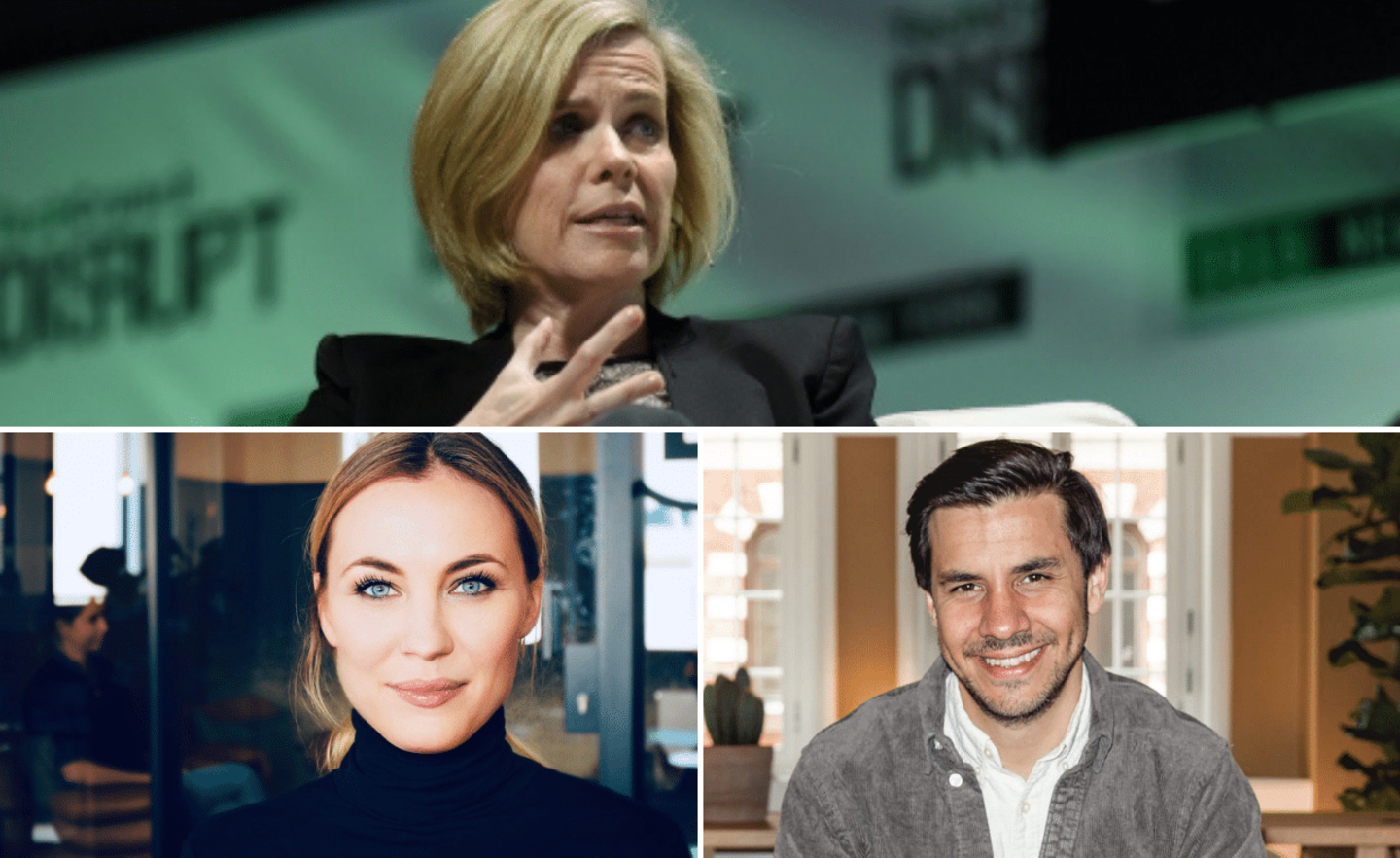 Honey-Präsidentin Joanne Bradford (oben), Dreams-Magagerin Lucia Hegenbartova und Anyfin-Gründer Mikael Hussain