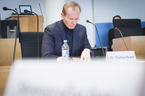 Ex-Wirecard-Vorstandschef Markus Braun als Zeuge vor dem Wirecard-Untersuchungsausschuss