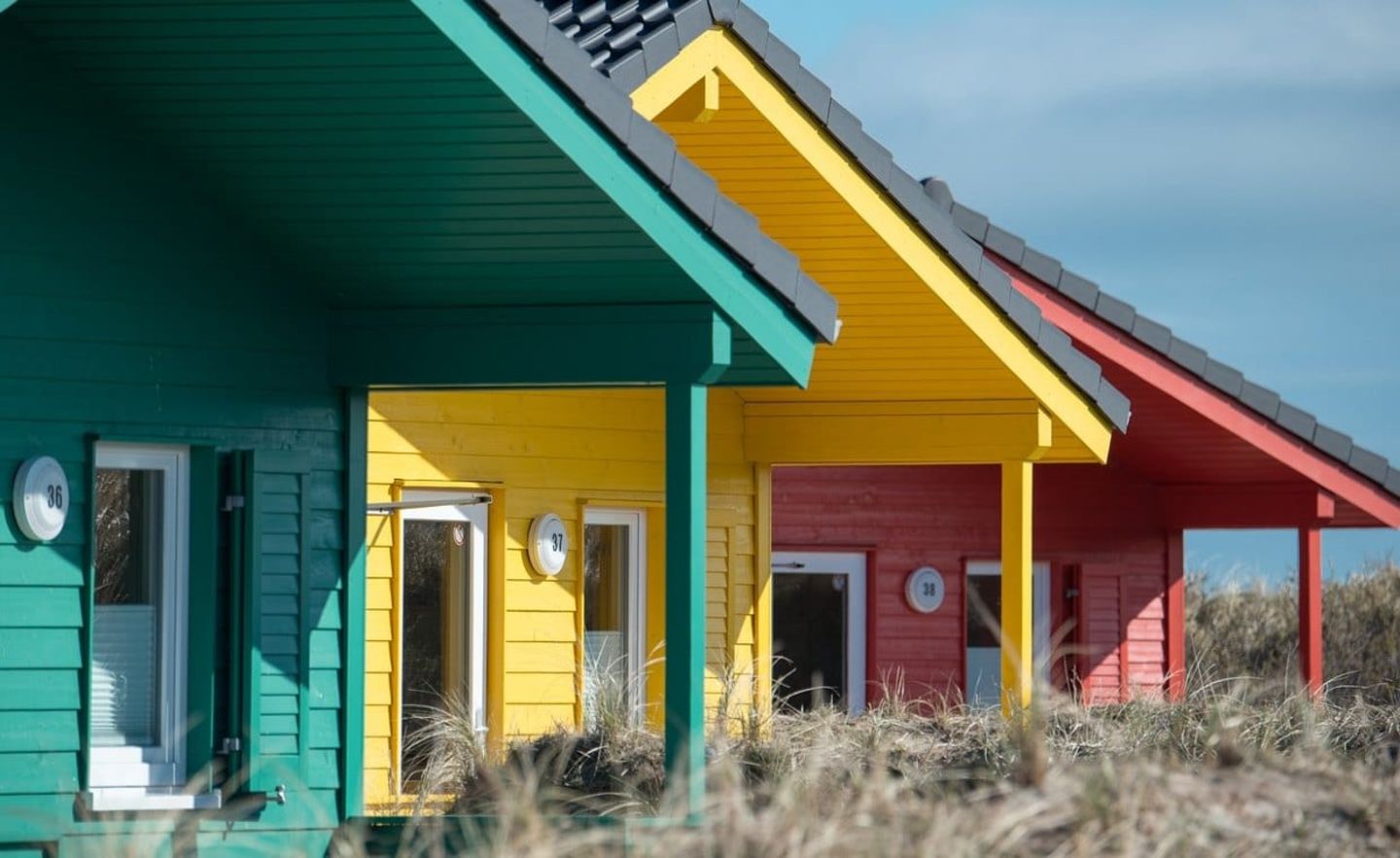Ferienhäuser am Meer