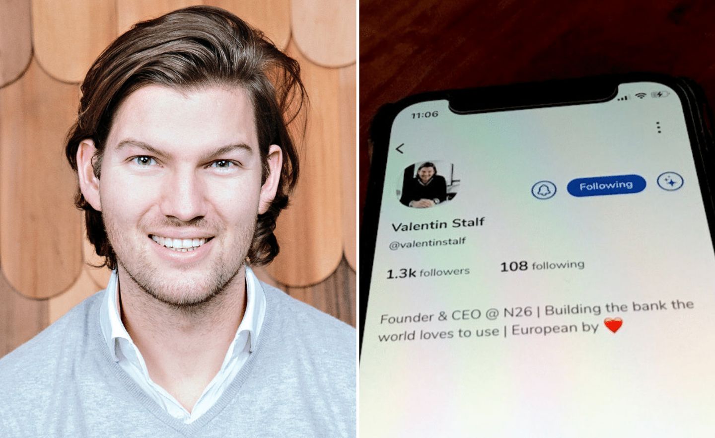N26-Gründer Valentin Stalf.