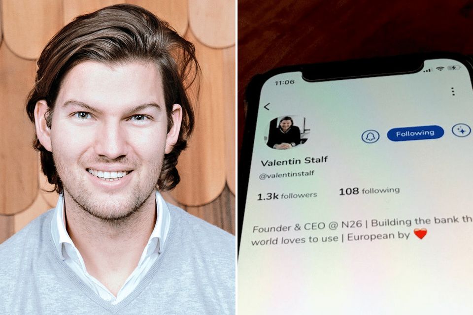 N26-Gründer Valentin Stalf.