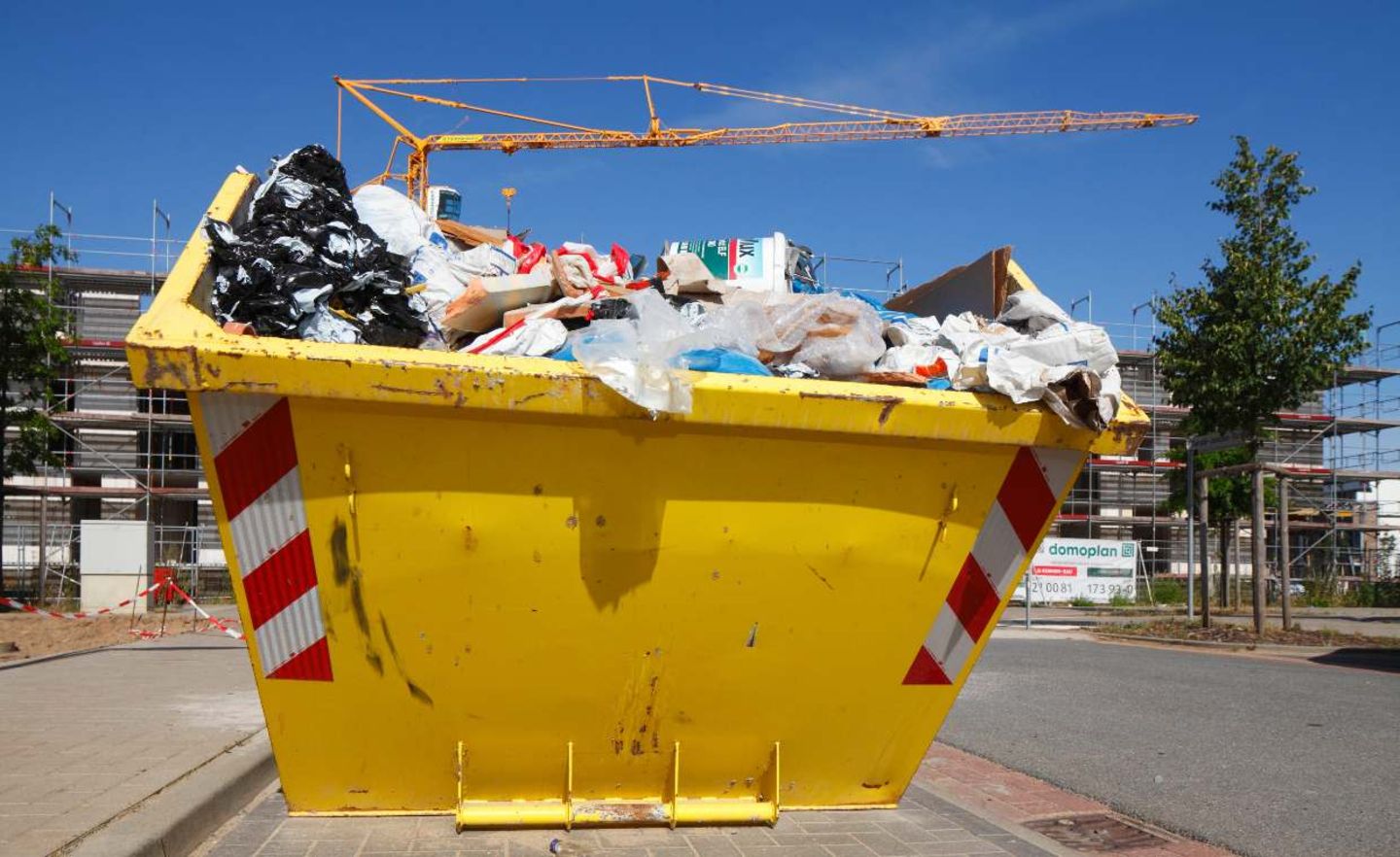 Absetzmulde für Bauschutt in Bremen