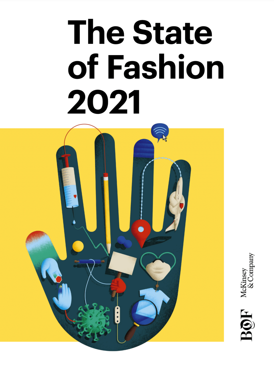 Titelblatt der Studie „The State of Fashion 2021“ von McKinsey & Company und The Business of Fashion