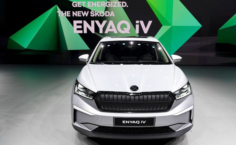 Der Skoda Enyaq iV ist der erste vollelektrische Pkw der tschechischen Volkswagen-Tochter