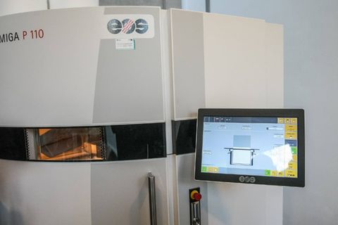Ein 3D-Drucker von EOS