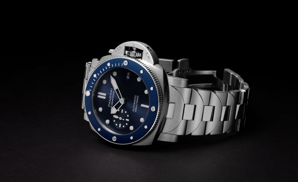 Das neue Uhrenmodell Suibmersible Blu Notte von Panerai