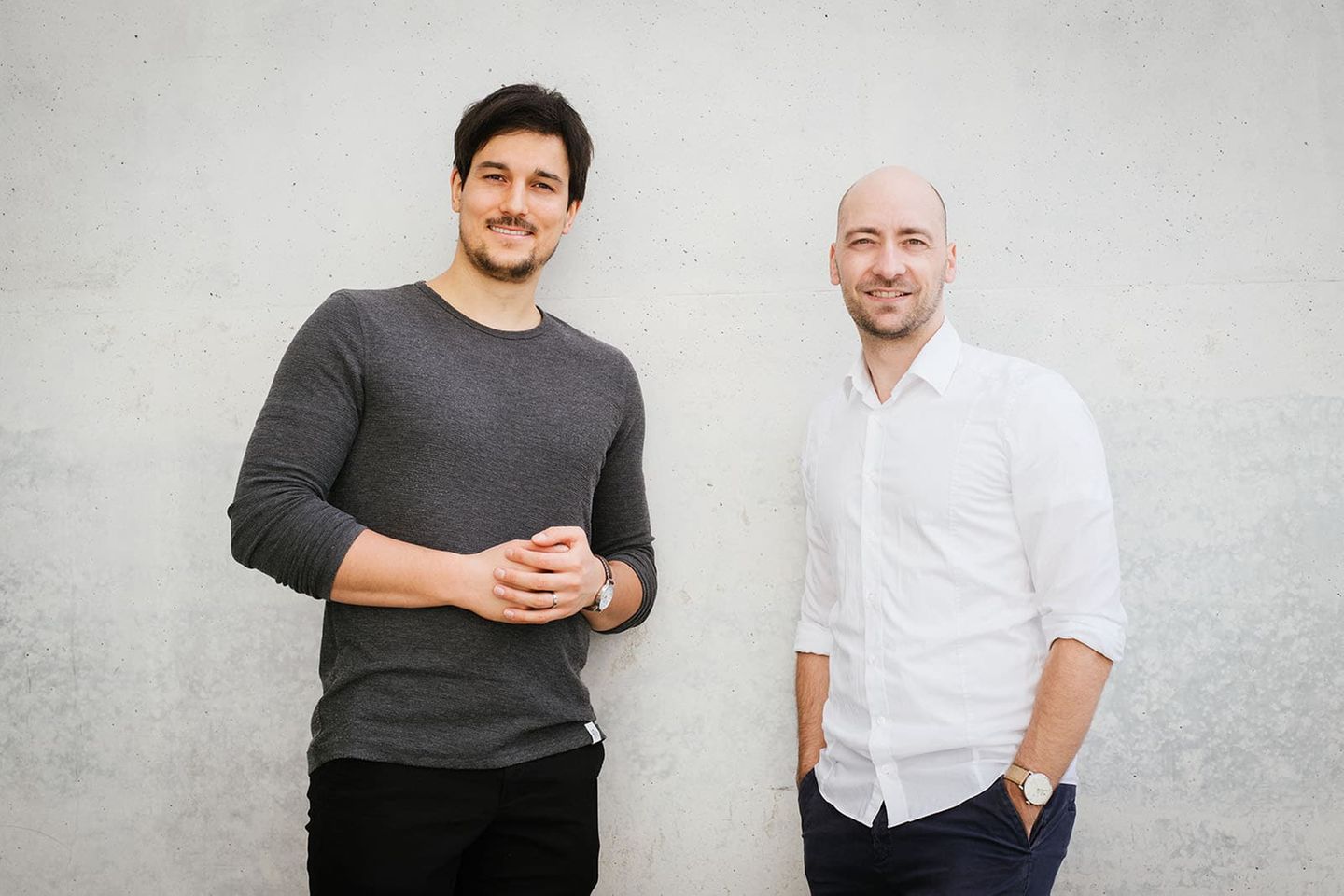 Vincent-Immanuel Herr (li.) und Martin Speer