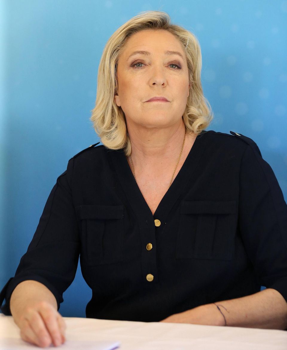 Auch Marine Le Pen gehört zu den Verlierern