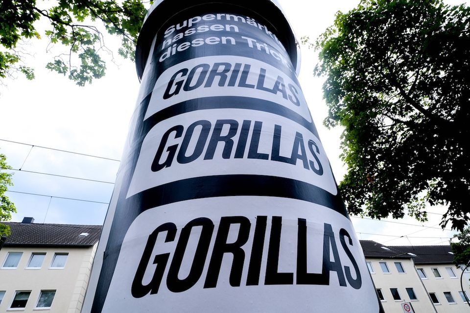 Trotzdem massiver Werbeaktionen schwächelt das Kundenwachstum bei Gorillas aktuell
