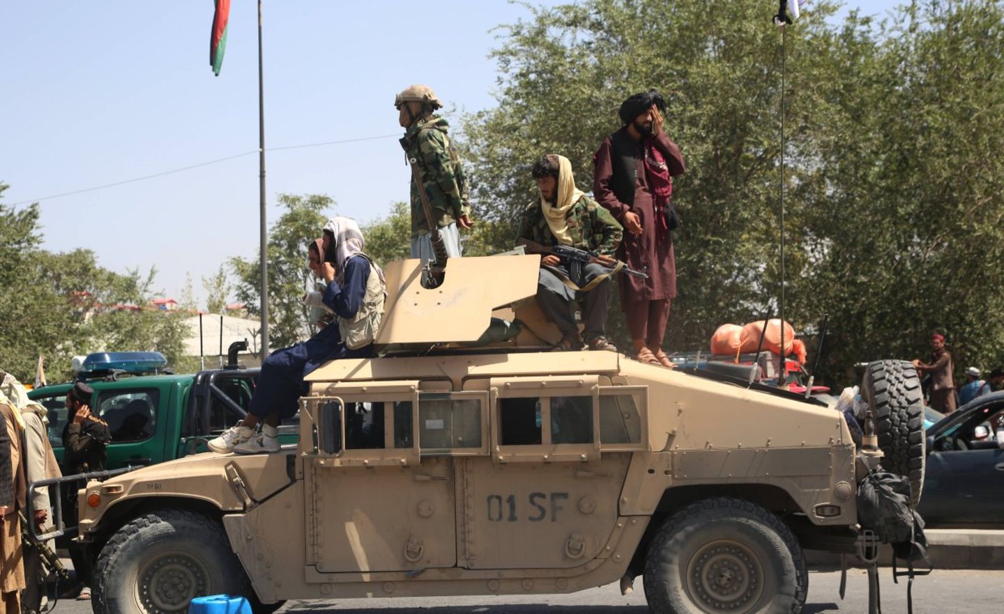 Taliban-Kämpfer in Kabul