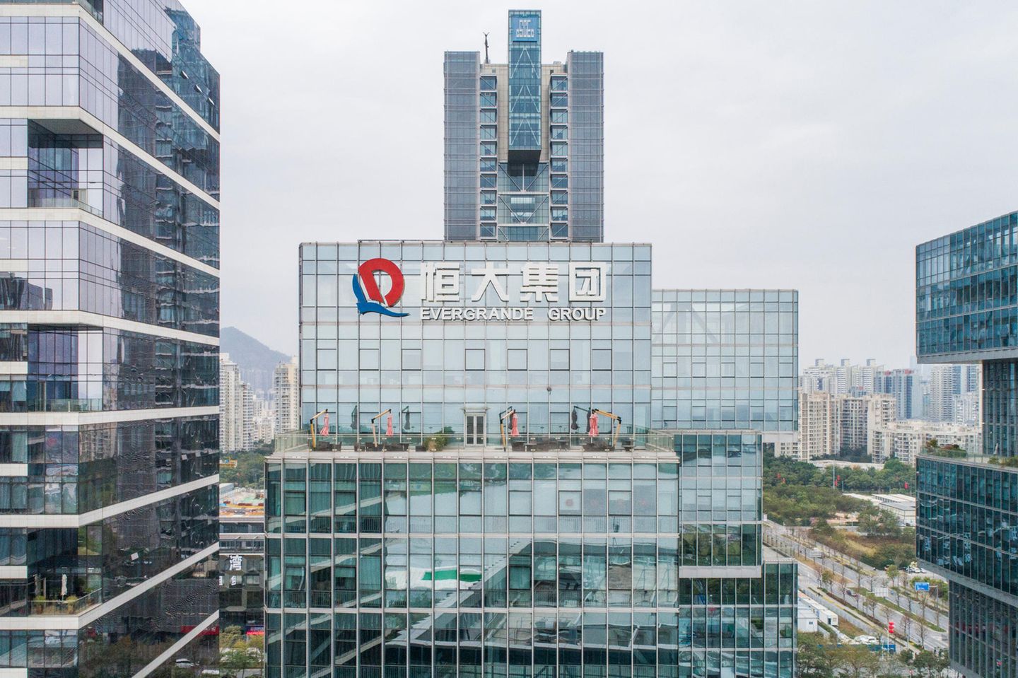 Evergrande-Konzernzentrale in Shenzhen