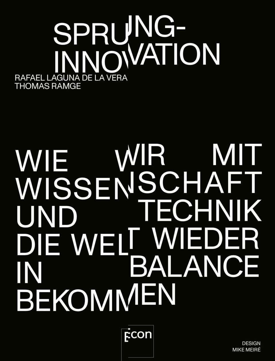 Der Titel "Sprunginnovation" von Rafael Laguna de la Vera und Thomas Ramge ist im September im Buchverlag Ullstein erschienen.