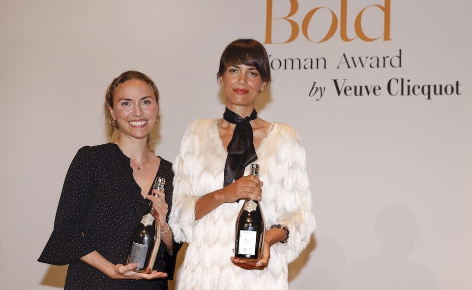 Die Preisträgerinnen des Unternehmerinnenpreises von Veuve Cliquot