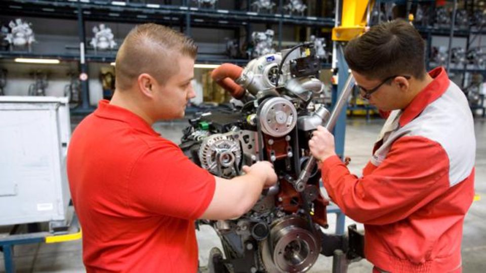 Figure Die Stimmung in der deutschen Wirtschaft hat sich leicht eingetrübt