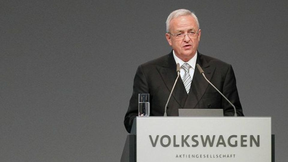 Figure Der frühere VW-Chef Martin Winterkorn erhielt schon im Frühjahr 2014 einen Hinweis auf die Abgasprobleme