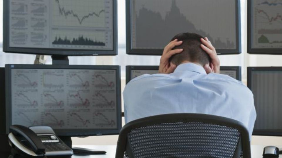 Figure Zum Verzweifeln: Mit der falschen Aktie kann man viel Geld verlieren