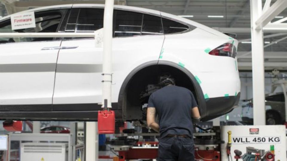 Figure Tesla-Produktion: Der Autohersteller hat weniger Fahrzeuge ausgeliefert als geplant