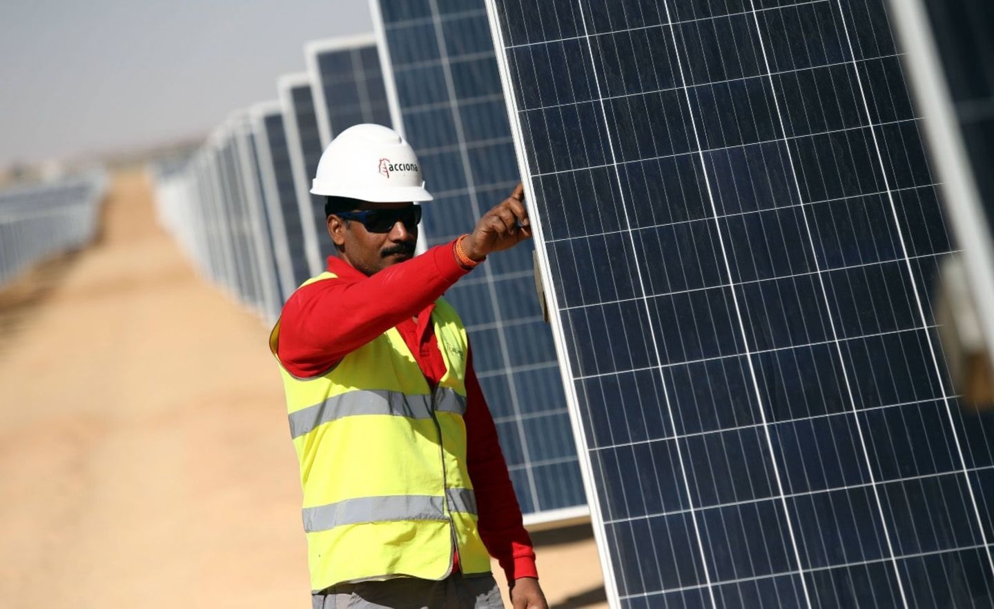 Der von China gebaute Solarpark Benban in Ägypten. Mit einer Finanzierung hat der Global Climate Fund die Weichen für den Ausbau grüner Energie gestellt.