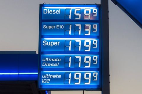 Der Benzinpreis nähert sich einem Allzeithoch. Der Dieselpreis hat seines mit 1,55 Euro pro Liter bereits Ende Oktober erreicht
