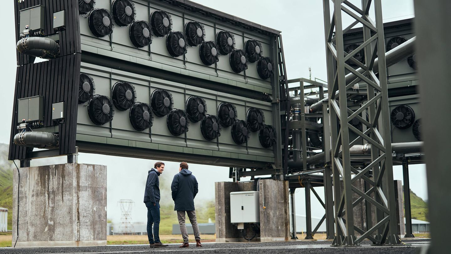 Wie zwei Deutsche Millionen Tonnen CO2 aus der Luft filtern wollen ...