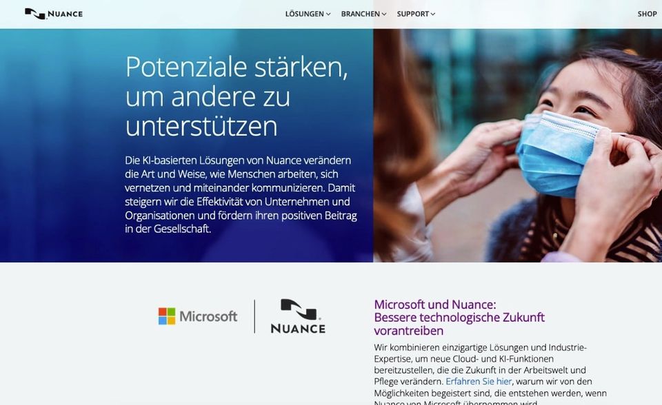 Nuance Communications wäre einst beinahe von Apple übernommen worden. Am Ende kaufte der iPhone-Hersteller aber lediglich das Know-how zur Spracherkennung ein, um seinen Sprachassistenten Siri zu kreieren. Nuance ist weiterhin für Spracherkennung und Künstliche Intelligenz bekannt. Die Software des Unternehmens aus Burlington, Massachusetts, kommt unter anderem in der Gesundheitsbranche, im Einzelhandel oder bei Finanzinstituten zum Einsatz. Nun hat Microsoft zugeschlagen. Im April 2021 wurde bekannt, dass Microsoft den Siri-Miterfinder für rund 19,7 Mrd. US-Dollar übernimmt. Nur für eine andere Übernahme hat der Konzern bislang mehr Geld ausgegeben.