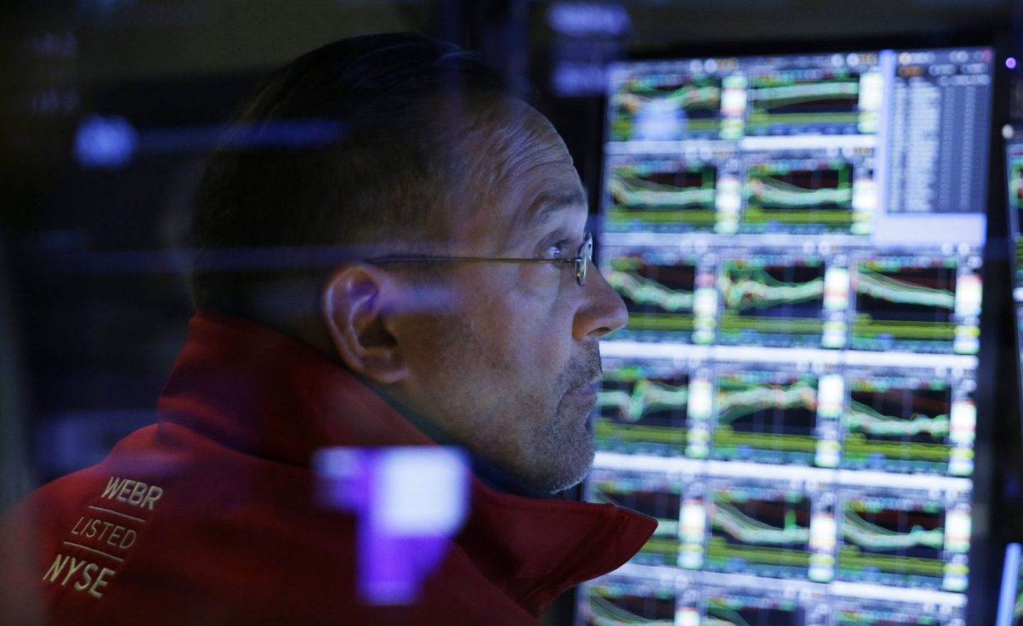 Ein Händler an der New Yorker Börse schaut auf einen Monitor: Grüne Anlagen sind an den Märkten gefragt