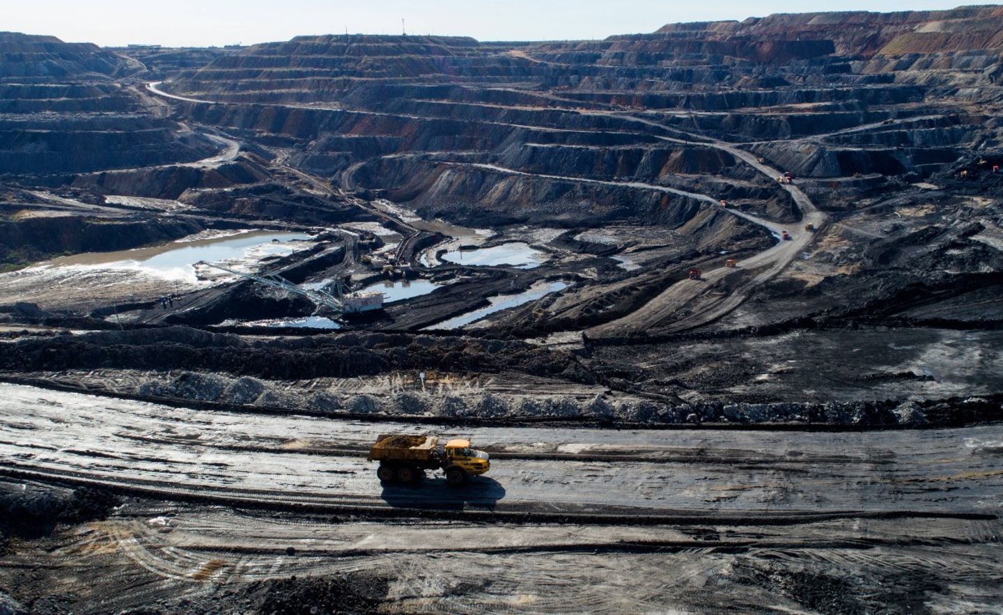 Die Braunkohlegrube von Urtuisky ist eine von Russlands größten Lagerstätten.