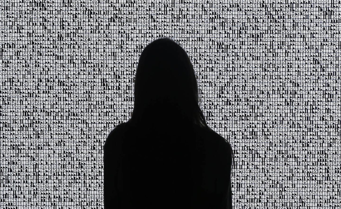 „A Single Number That Has 10,000,086 Digits“ heißt dieses NFT von Ryoji Ikeda. Es wird in Sotheby's erster physischer Ausstellung von NFT in New York gezeigt
