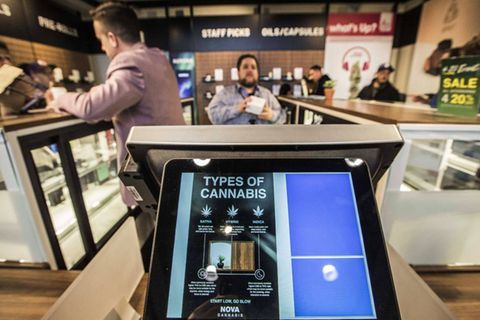 Cannabis-Geschäft in Toronto