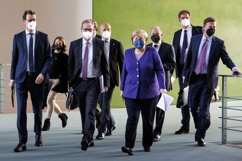 Krisenrunde im Kanzleramt: Bund und Länder haben die Coronamaßnahmen wieder verschärft