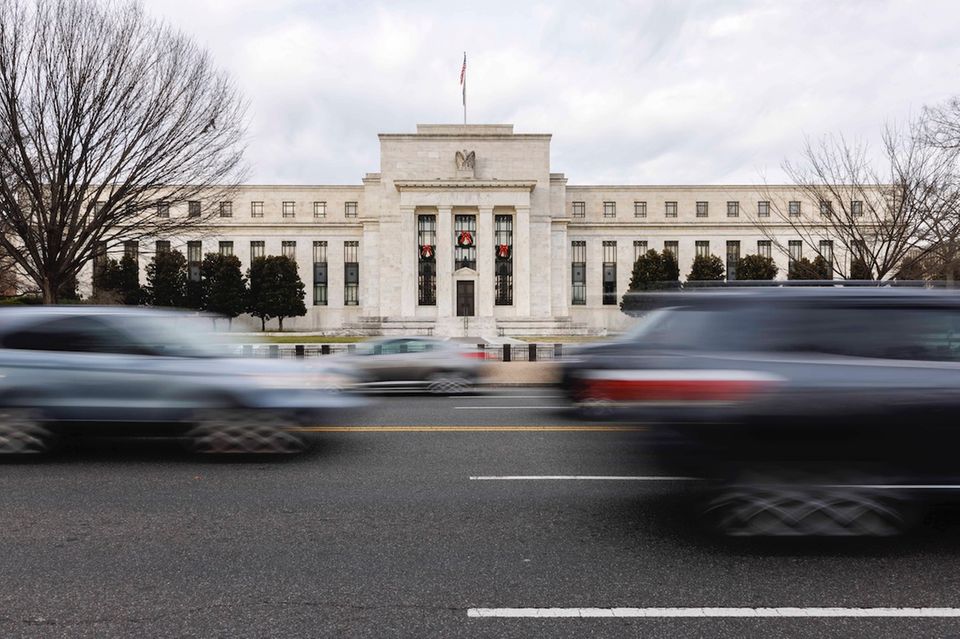 Das Gebäude der US-Notenbank in Washington