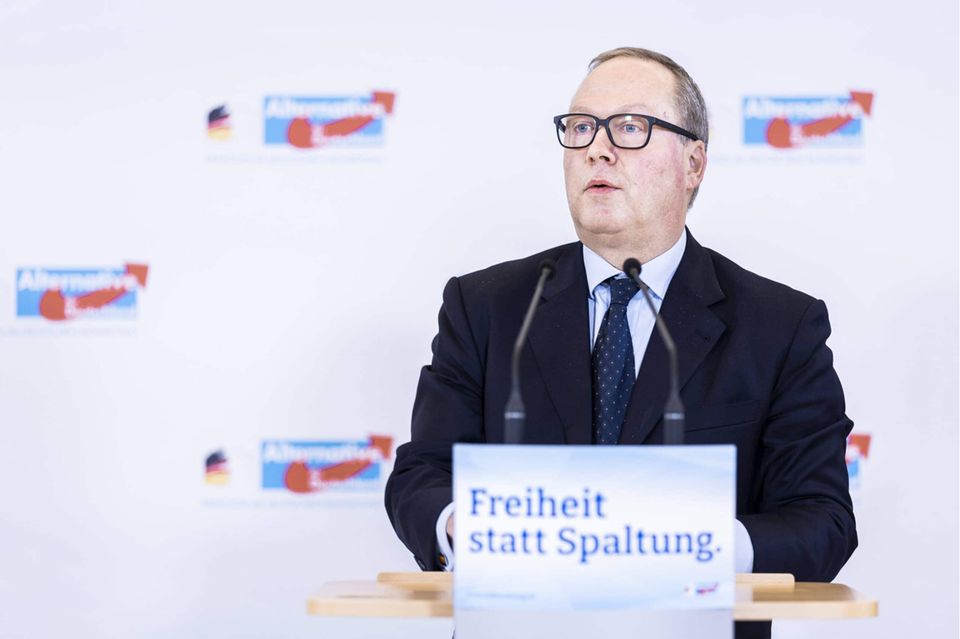 CDU-Mitglied Max Otte, Kandidat der AfD für das Amt des Bundespräsidenten