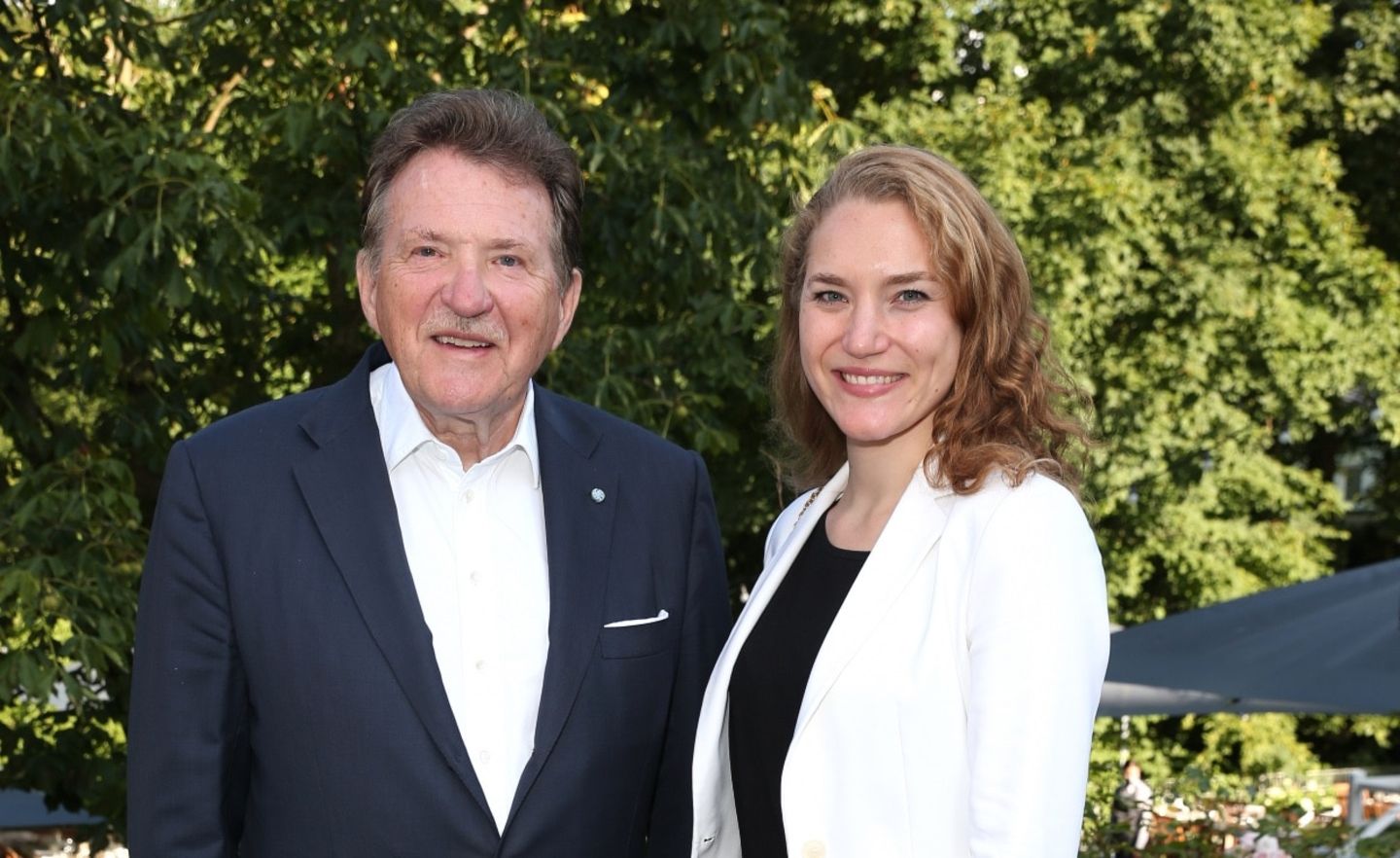 Eberhard Sasse und Clara Sasse bei einem Charity-Event im August 2021