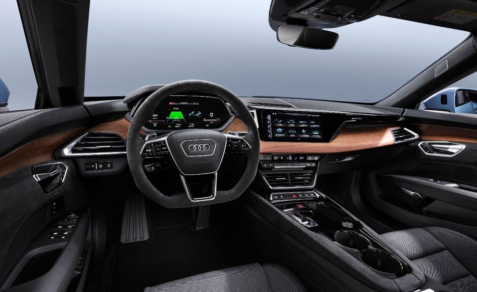 Cockpit des Audi E-Tron GT