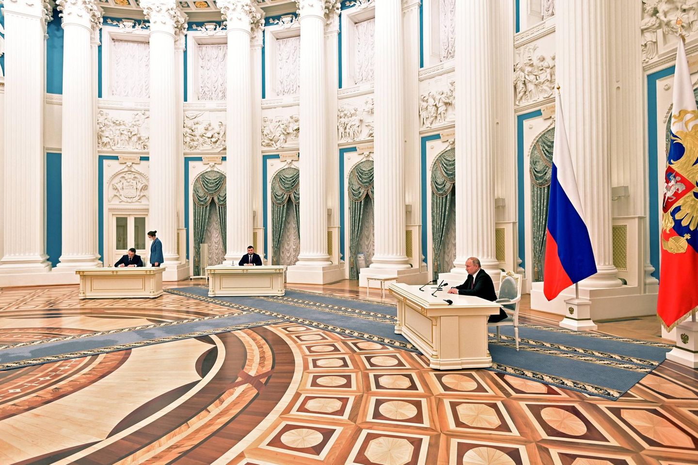Am Montag erklärte der russische Präsident Wladimir Putin, die abtrünnigen Gebiete in der Ostukraine anzuerkennen
