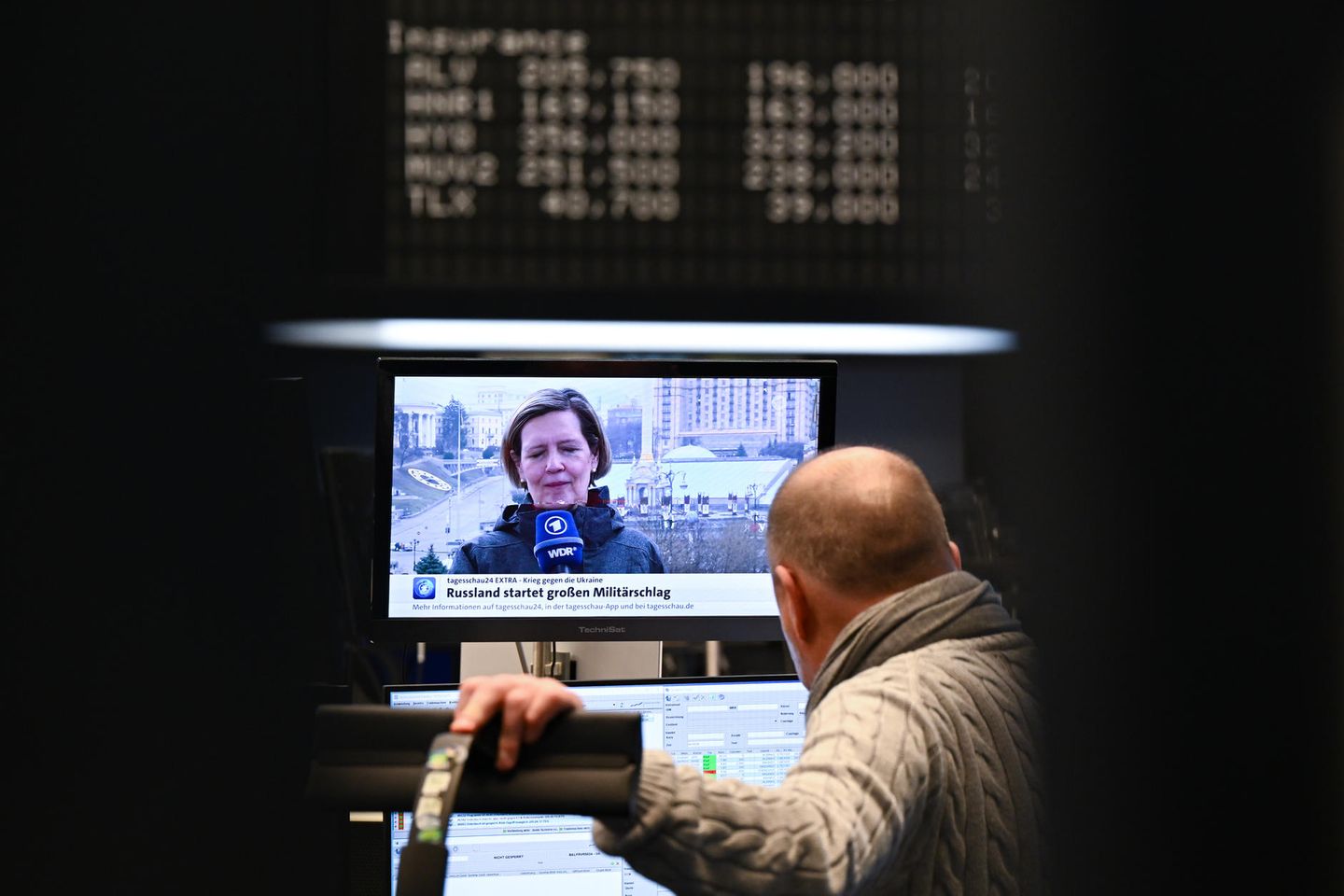 Krieg in der Ukraine: Nerven bewahren trotz Dax-Absturz