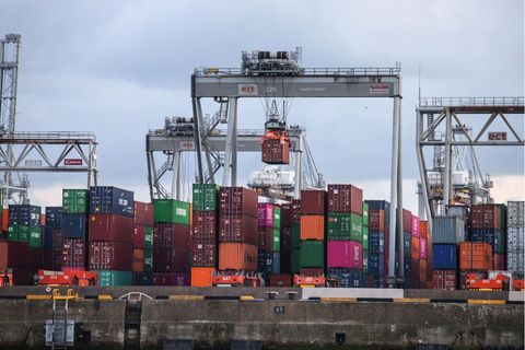 Der Rotterdamer Hafen ist der größte in Europa