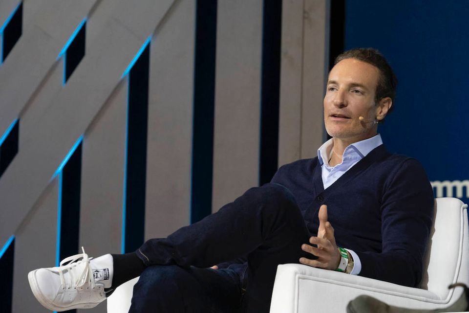 N26-Gründer Max Tayenthal auf dem Web Summit In Lissabon